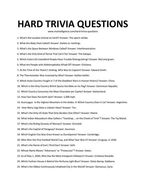 a really hard test|the hardest quiz questions ever.